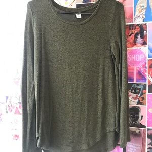 Old Navy Green Fitted Sweater